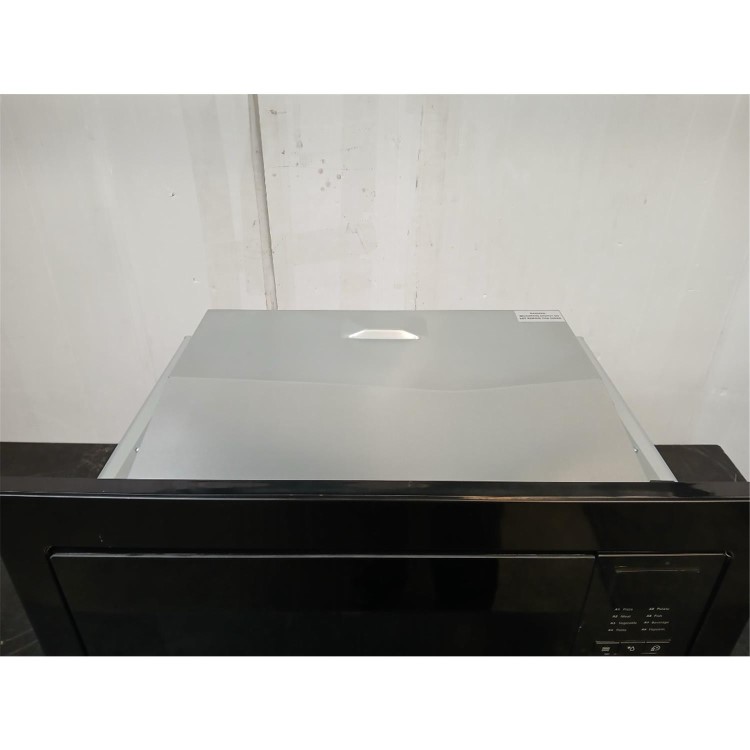 GRADE A3 - electriQ Built-In 900W Microwave - Black