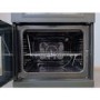 Refurbished electriQ 60cm Double Oven Cooker with Ceramic Hob - Black