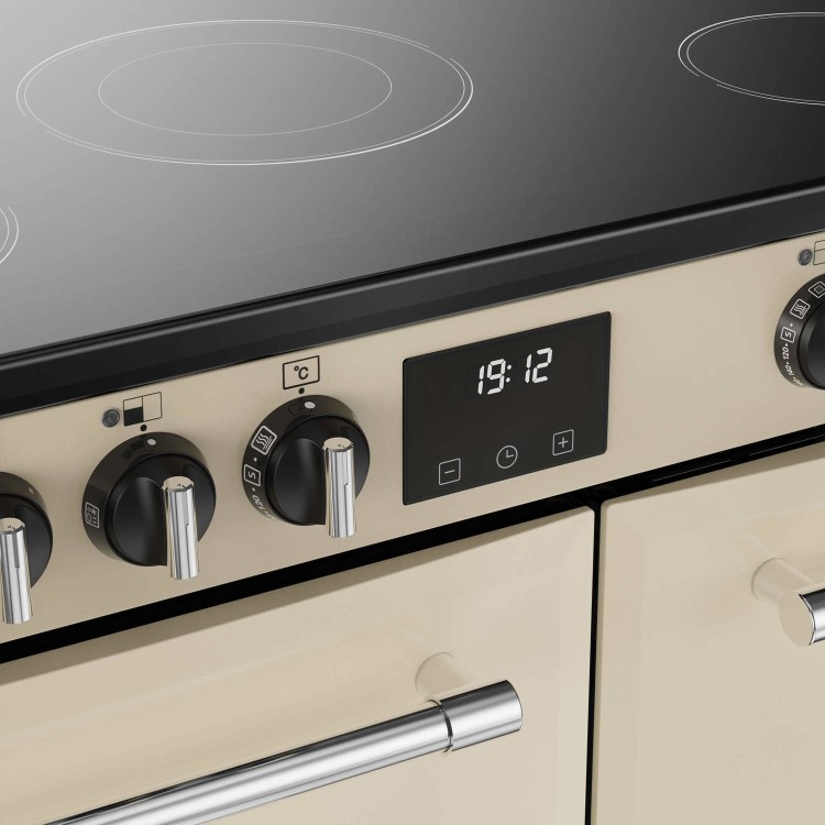 Refurbished Belling Farmhouse 90cm Electric Range Cooker - Cream