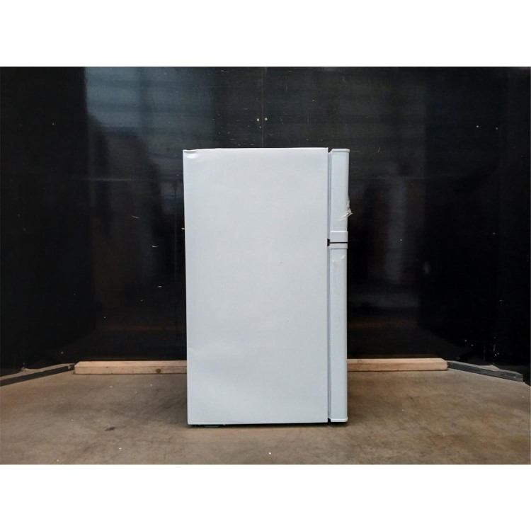 Refurbished electriQ eiQUFFW Freestanding 80 Litre 70/30 Under Counter Fridge Freezer White