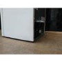 Refurbished electriQ eiQUFFW Freestanding 80 Litre 70/30 Under Counter Fridge Freezer White
