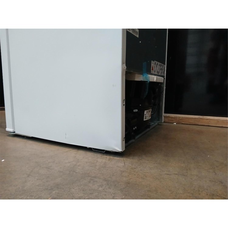 Refurbished electriQ eiQUFFW Freestanding 80 Litre 70/30 Under Counter Fridge Freezer White