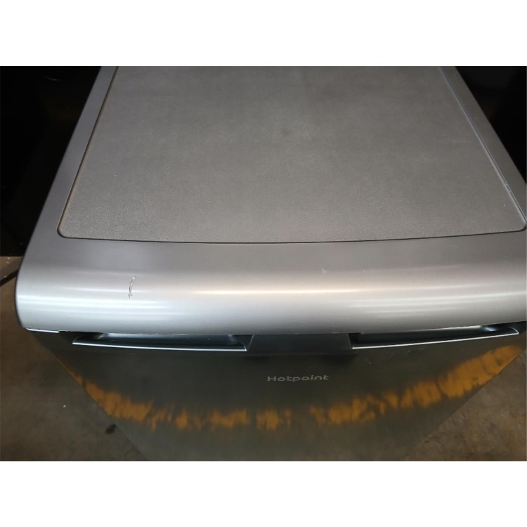 Refurbished Hotpoint H55R1 112X UK Under Counter Larder Fridge - Grey