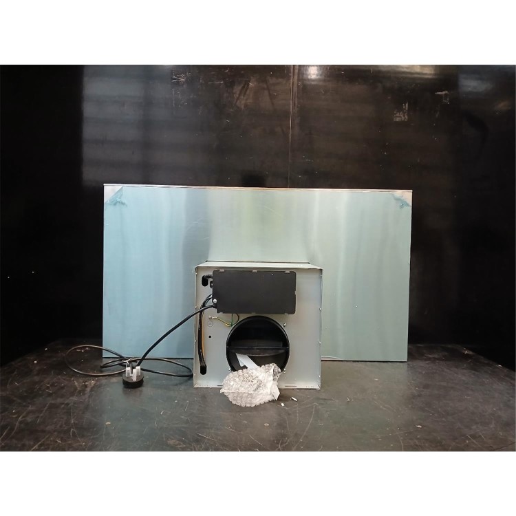 GRADE A3 - electriQ 90cm Slimline Touch Cooker Hood – Stainless Steel