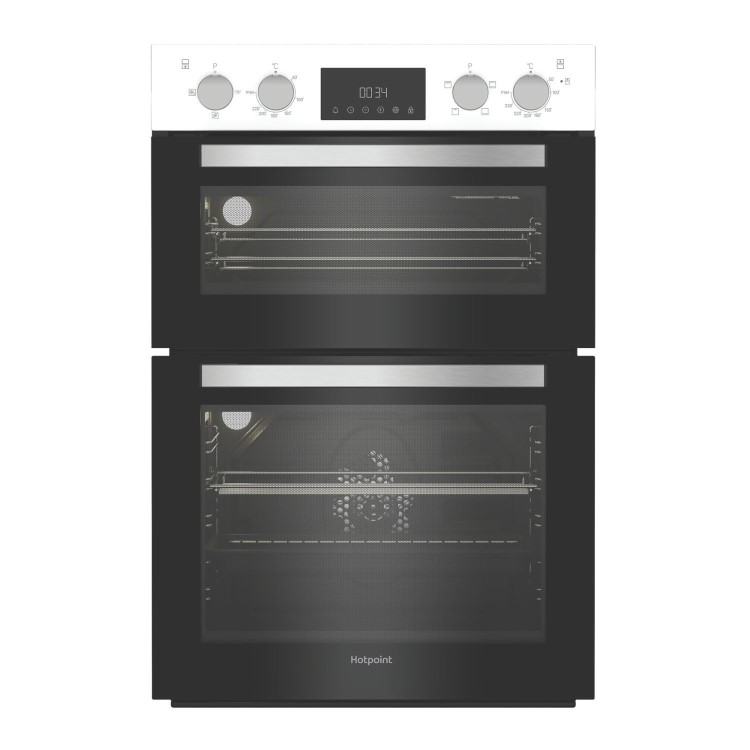 Hotpoint DIH10DW Built-In Electric Double Oven - White
