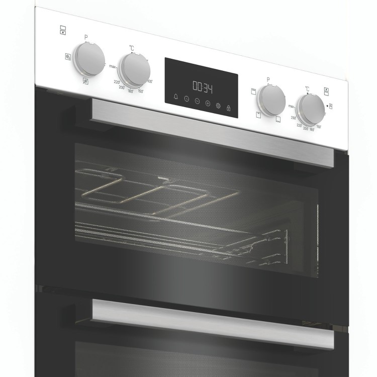 Hotpoint DIH10DW Built-In Electric Double Oven - White