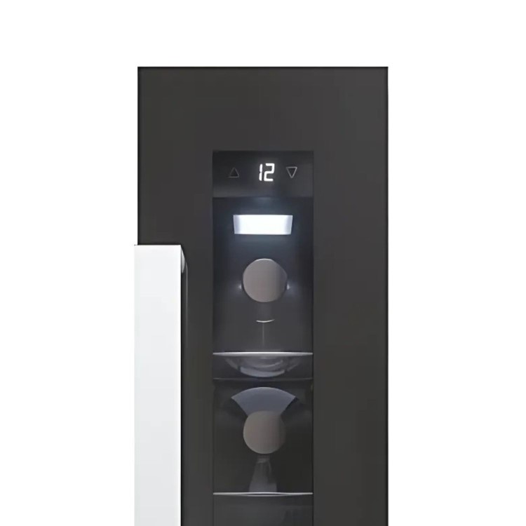 Refurbished 7 Bottle Cpacity Single Zone 15cm Wide Wine Cooler - Black