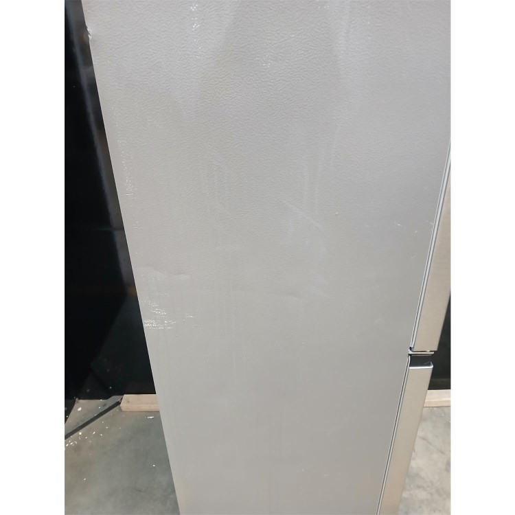Refurbished Hisense 336 Litre 60/40 Freestanding Fridge Freezer - Stainless Steel
