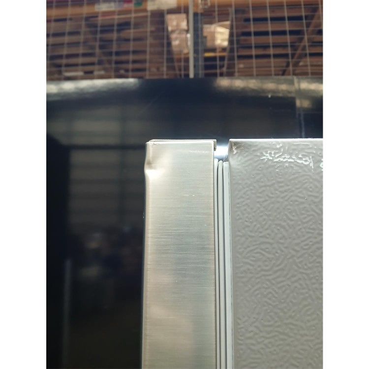 Refurbished Hisense 336 Litre 60/40 Freestanding Fridge Freezer - Stainless Steel
