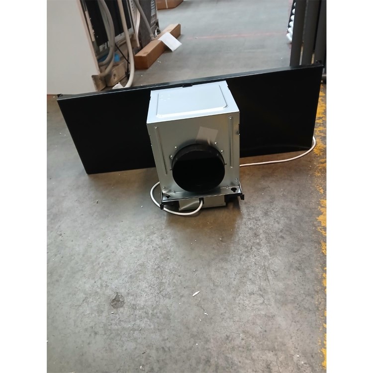 Refurbished iQ500 90cm Flush Integrated Cooker Hood With Fold-out Glass Panel - Black
