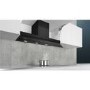 Refurbished iQ500 90cm Flush Integrated Cooker Hood With Fold-out Glass Panel - Black