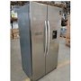 Refurbished Hisense 578 Litre Side-By-Side American Fridge Freezer -Silver