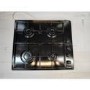 GRADE A3 - Candy 60cm 4 Burner Gas Hob with Pan Stand - Black