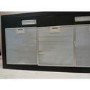 GRADE A3 - electriQ 90cm Slimline Chimney Range Hood - Black