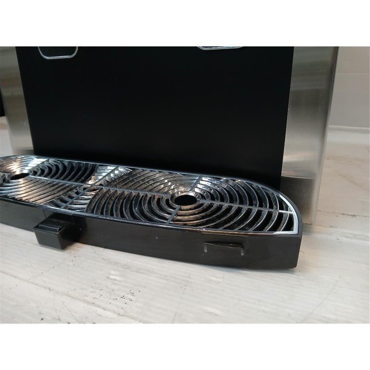 Refurbished Countertop Ice Maker With Ice Crusher and Water Dispenser in Stainless Steel/Black