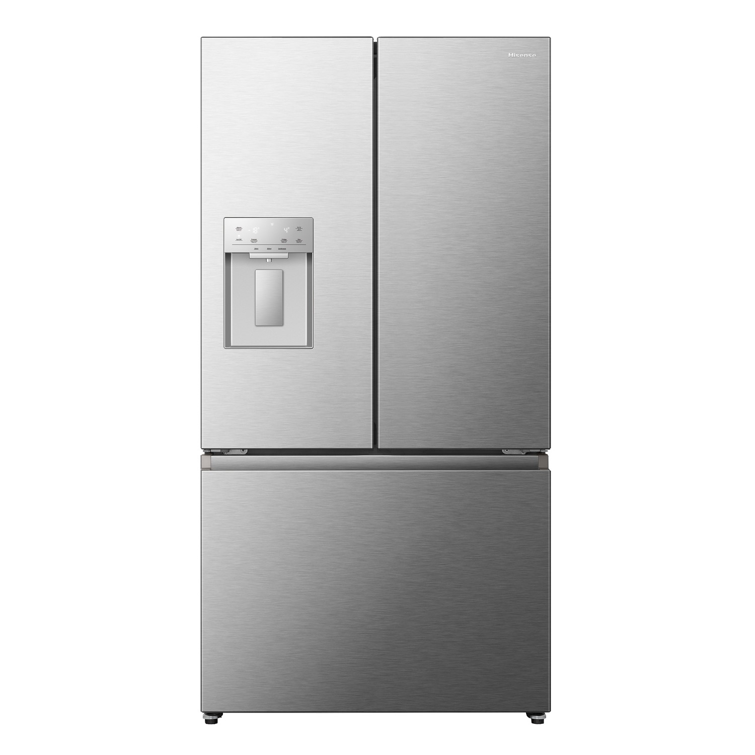Hisense 634 Litre French Style American Fridge Freezer  RF815N4SESE