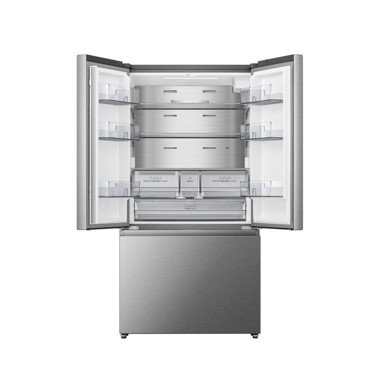 Refurbished Hisense RF815N4SESE 634 Litre Frost Free American Fridge Freezer Stainless Steel
