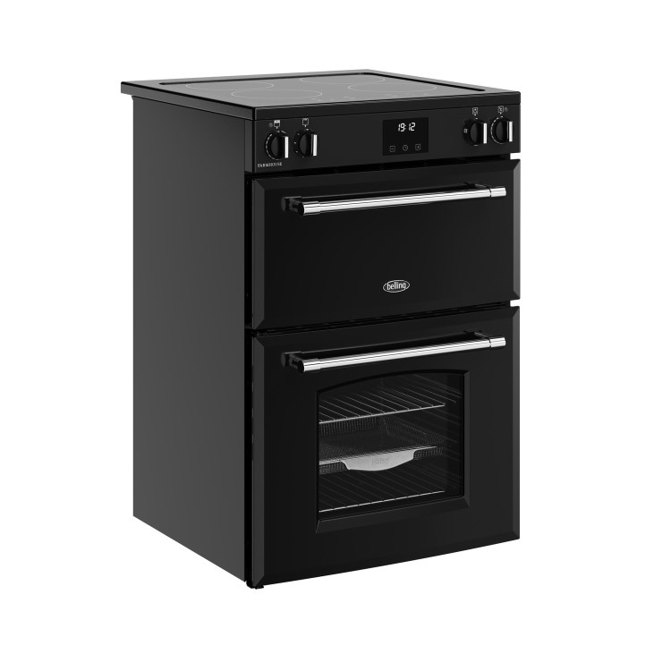 Refurbished Belling Farmhouse 60Ei 60cm Electric Induction Cooker Black