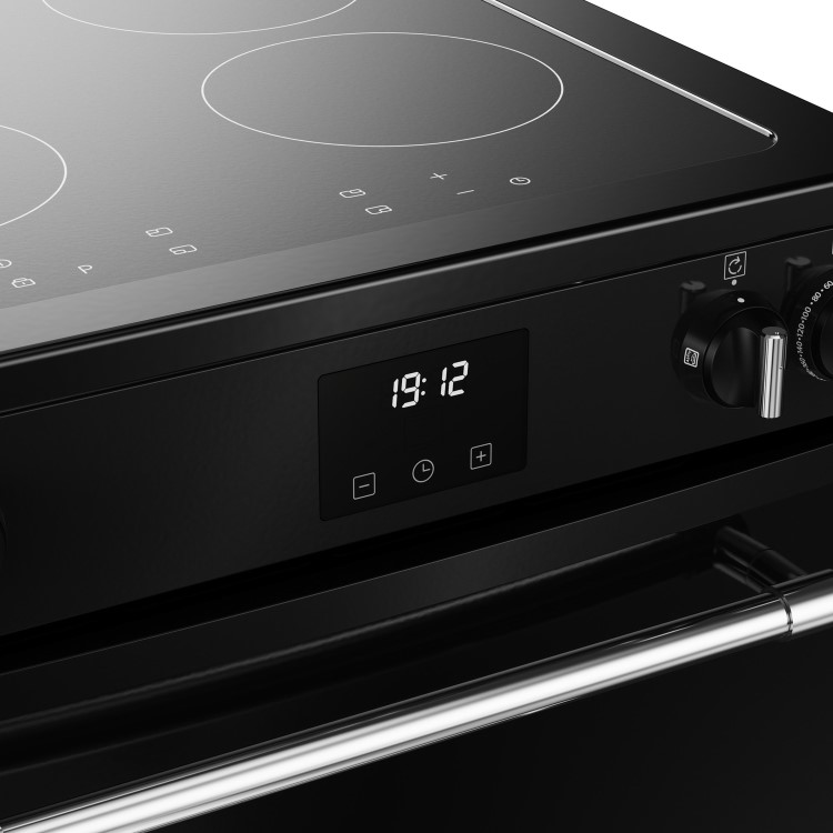 Refurbished Belling Farmhouse 60Ei 60cm Electric Induction Cooker Black