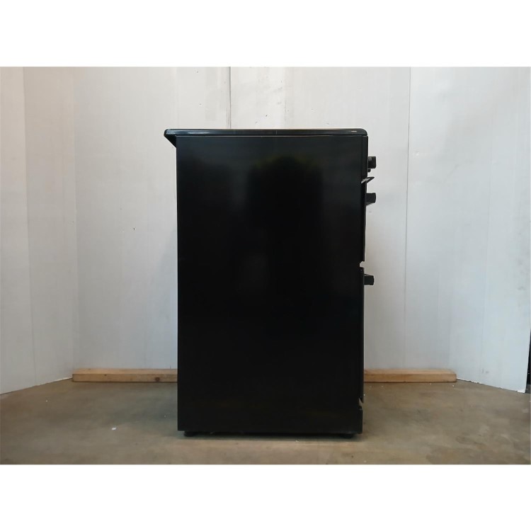 Refurbished electriQ 50cm Double Cavity Electric Cooker - Black