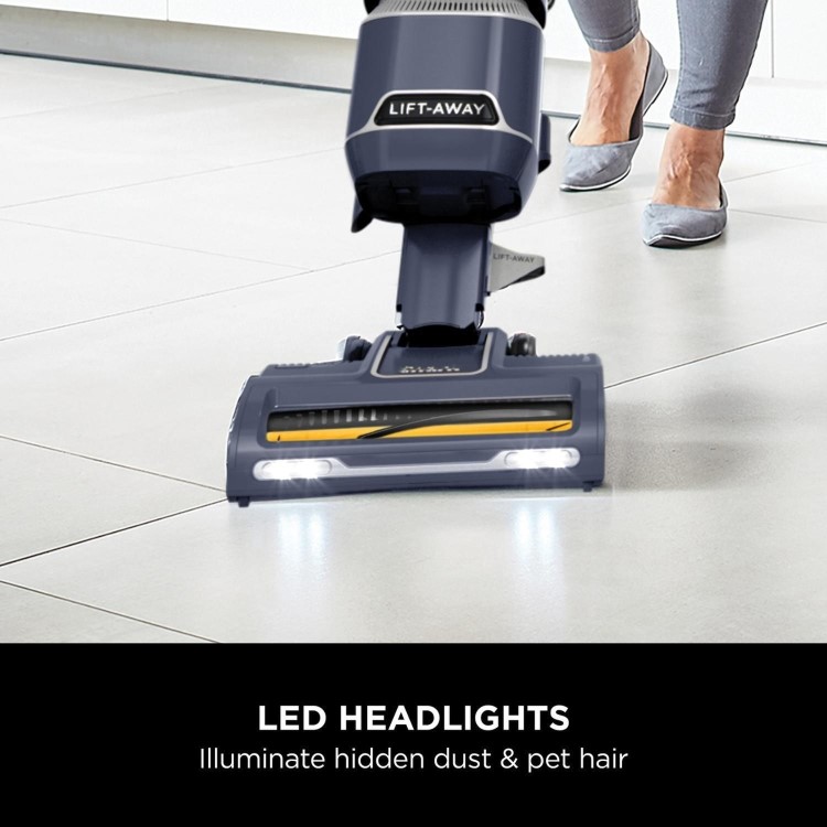 Refurbished Shark Anti Hair Wrap Upright Vacuum Cleaner with Lift-Away - Royal Grey