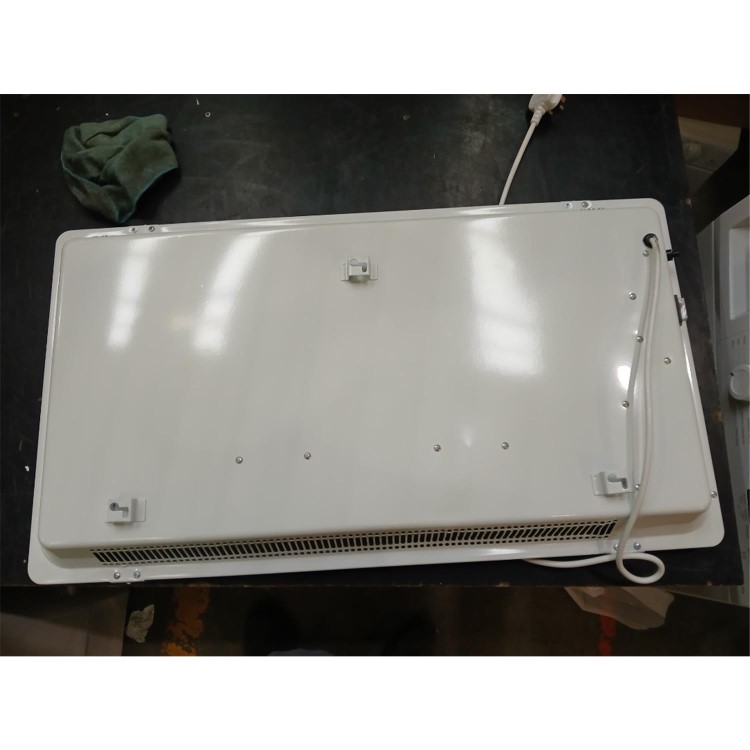 GRADE A3 - electriQ 2000W Smart Designer Glass Panel Heater - Wall Mountable & Bathroom Safe