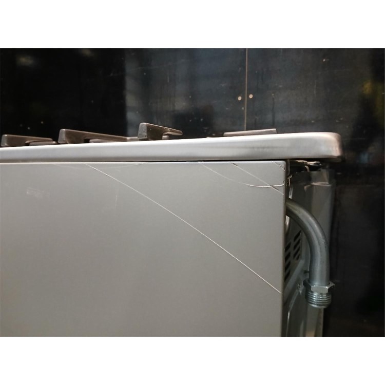 Refurbished electriQ 60cm Dual Fuel Cooker - Stainless Steel