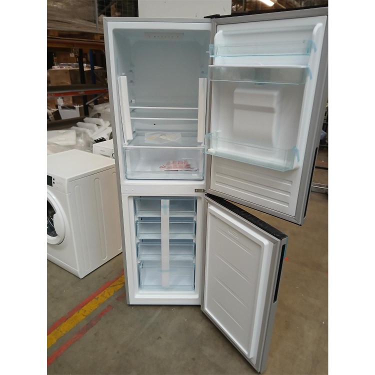 Refurbished Candy 246 Litre 50/50 Freestanding Fridge Freezer - Silver