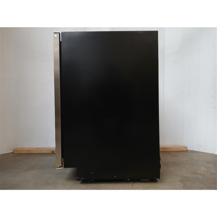 GRADE A3 - electriQ 7 Bottle Freestanding Under Counter Wine Cooler - Black