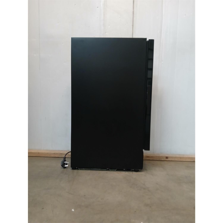 GRADE A3 - electriQ 7 Bottle Freestanding Under Counter Wine Cooler - Black