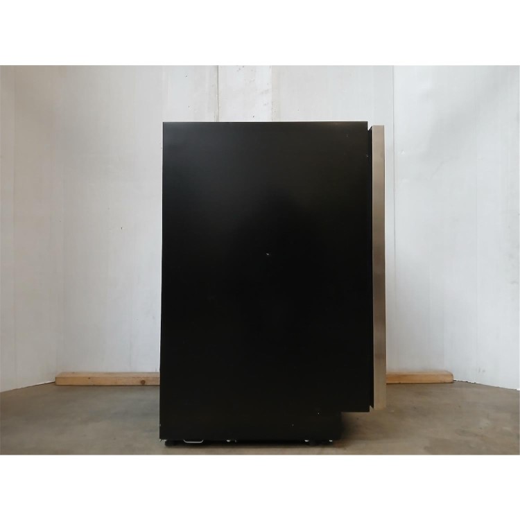GRADE A3 - electriQ 7 Bottle Freestanding Under Counter Wine Cooler - Black
