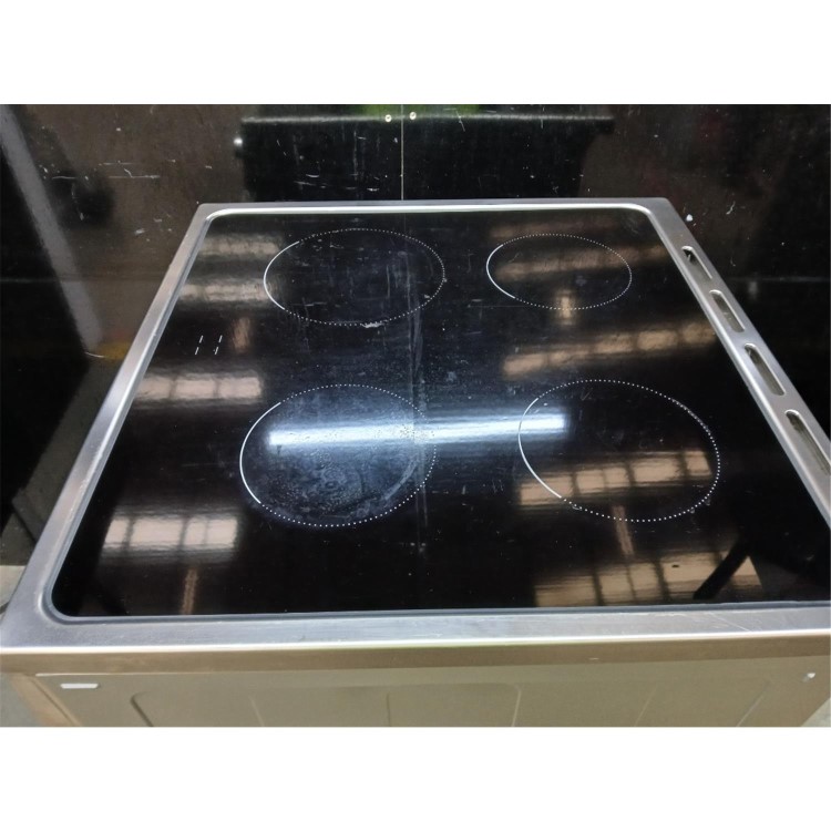 GRADE A2 - electriQ 60cm Electric Cooker - Stainless Steel