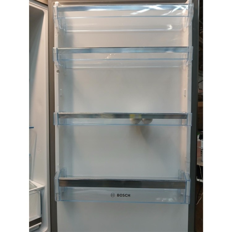 Refurbished Bosch Series 6 413 Litre 60/40 Freestanding Fridge Freezer With VitaFresh  - Stainless Steel