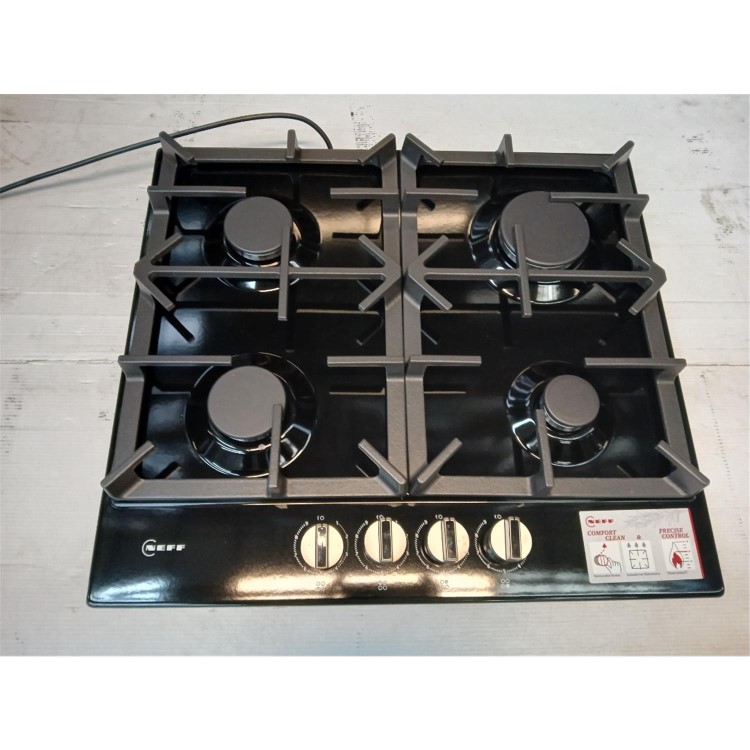GRADE A3 - Neff N70 60cm 4 Burner Gas Hob - Black