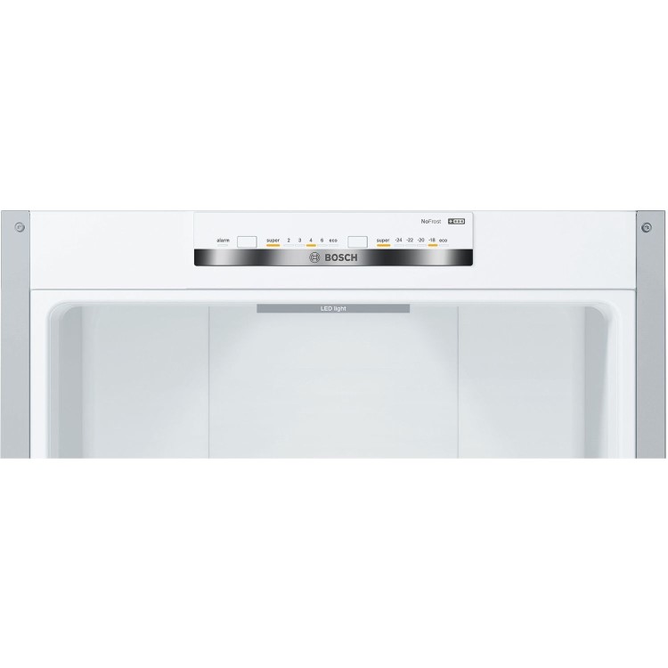 Refurbished Bosch Series 4 366 Litre 70/30 Freestanding Fridge Freezer - Stainless Steel