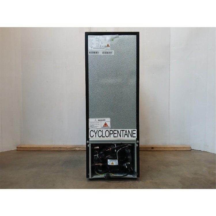 Refurbished electriQ 18 Bottle Capacity 30cm Freestanding Under Counter Wine Cooler - Black