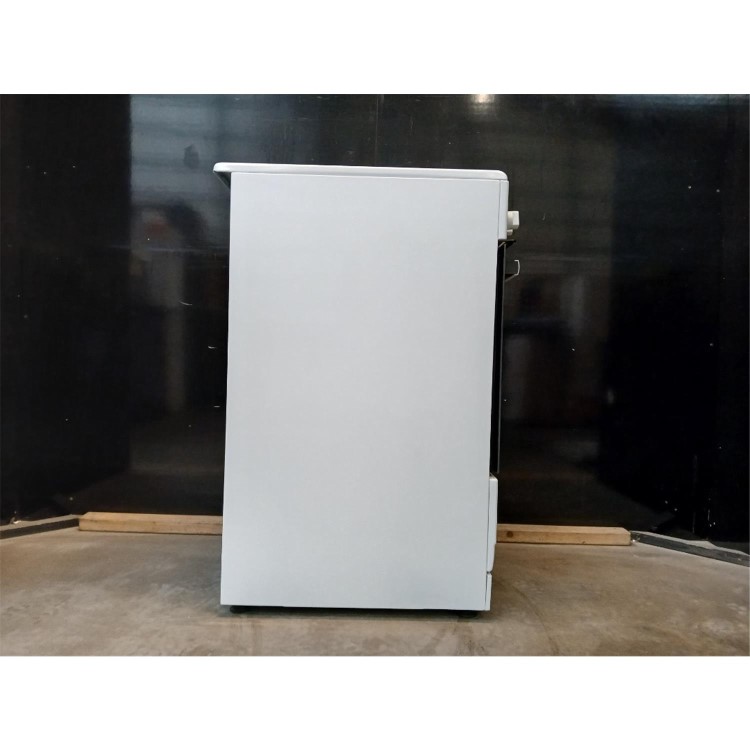 Refurbished electriQ 50cm Electric Cooker with Sealed Plate Hob - White