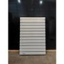 Refurbished - Riace White Horizontal Flat Designer Radiator 600x884mm Double Panel 3342 BTU