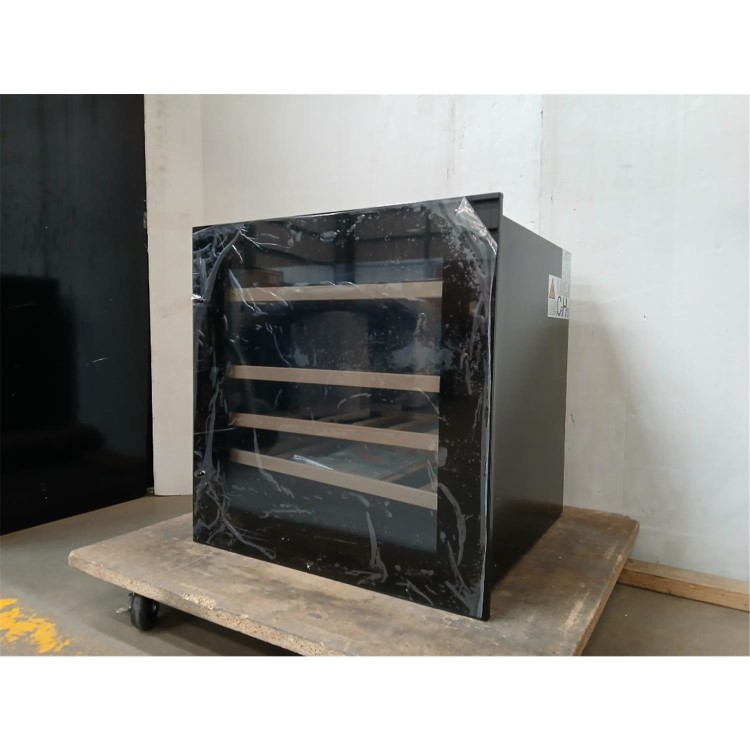 GRADE A2 - CDA 40 Bottle Integrated Wine Cooler Single Zone Tall - Black