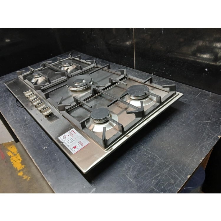GRADE A3 - Neff N70 90cm 5 Burner Gas Hob - Stainless Steel