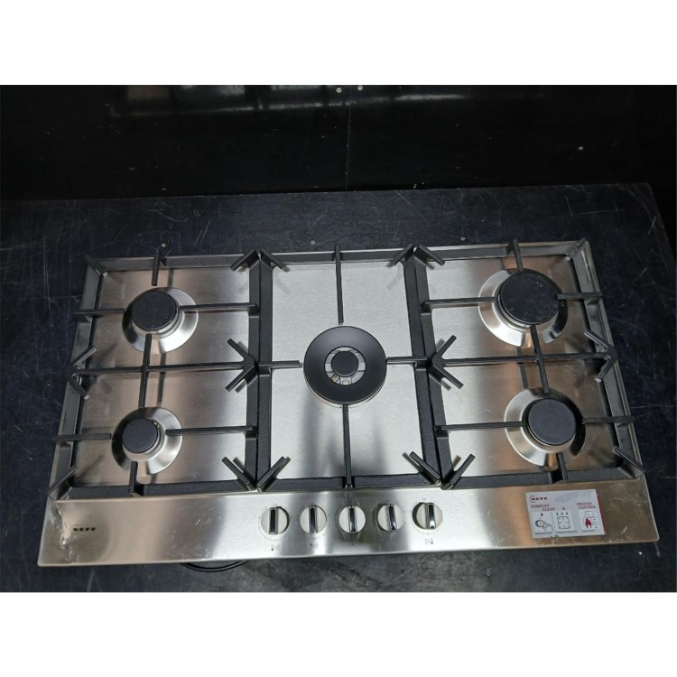 GRADE A3 - Neff N70 90cm 5 Burner Gas Hob - Stainless Steel