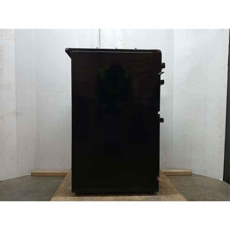 GRADE A2 - electriQ 60cm Dual Fuel Cooker - Black