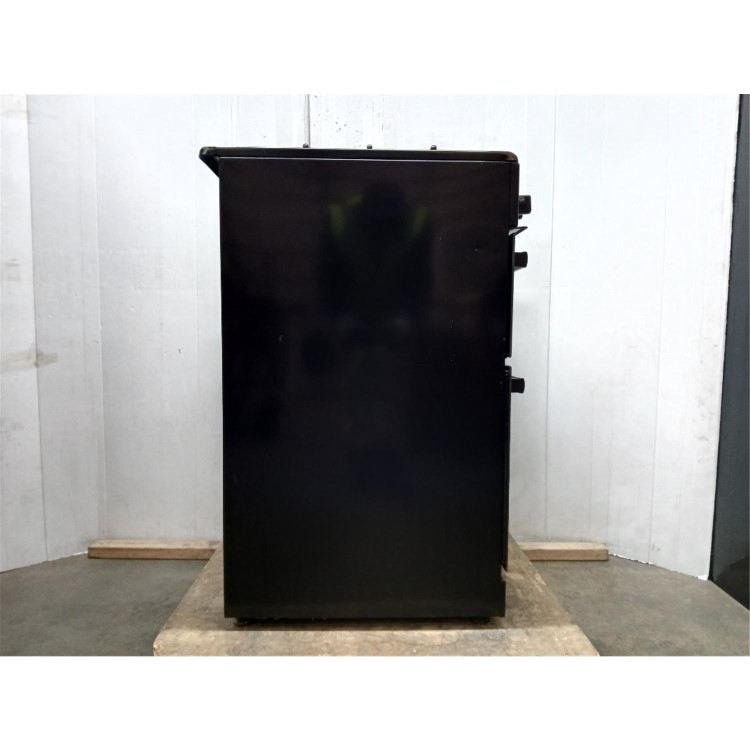 GRADE A2 - electriQ 60cm Dual Fuel Cooker - Black