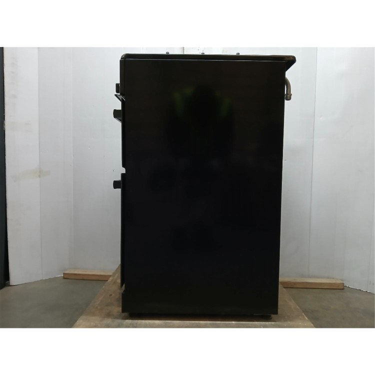 GRADE A2 - electriQ 60cm Dual Fuel Cooker - Black
