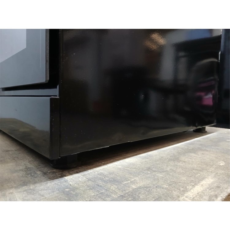 GRADE A2 - electriQ 60cm Dual Fuel Cooker - Black