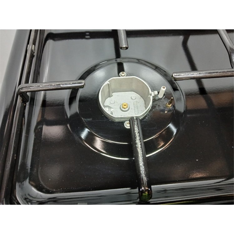 GRADE A2 - electriQ 60cm Dual Fuel Cooker - Black