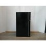 GRADE A3 - electriQ 80 Litre Under Counter Freestanding Fridge Freezer - Black