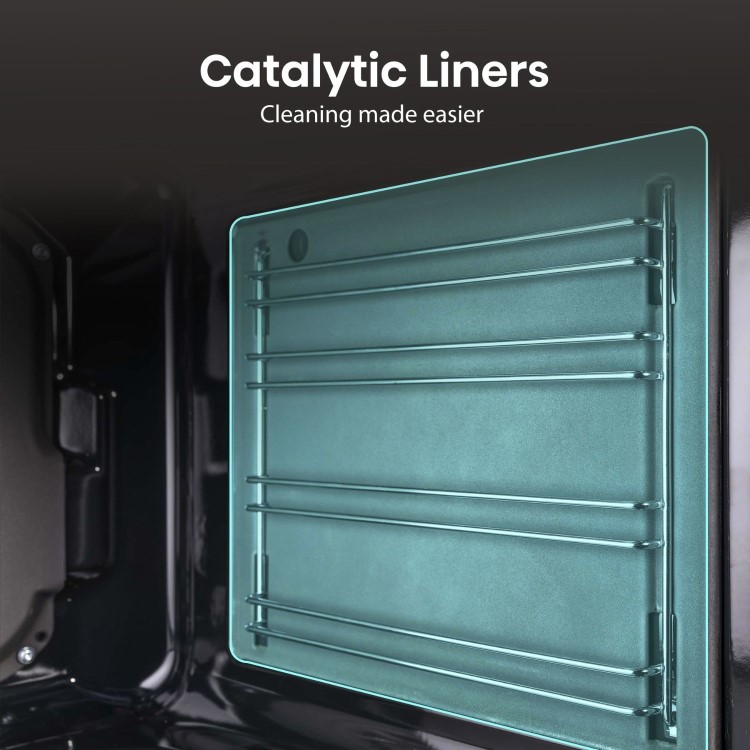 Hisense Hi6 BID914221CDBG Built-In Electric Double Oven - Black  