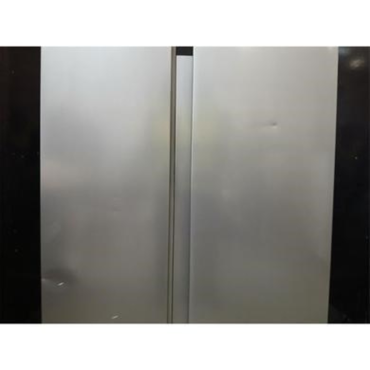 Refurbished Beko 532 Litre Side by Side American Fridge Freezer - Brushed Steel