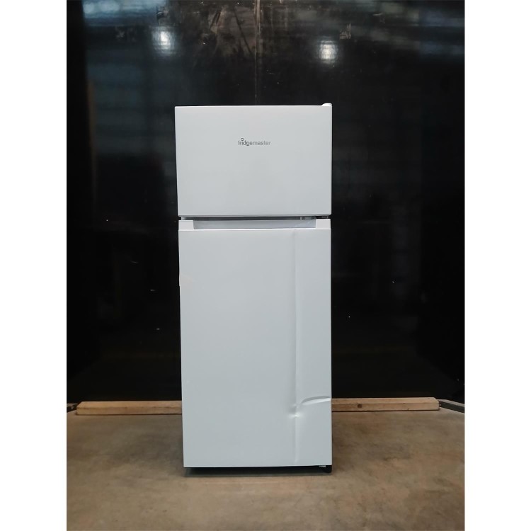 Refurbished Fridgemaster 124 Litre 80/20 Top Mount Freestanding Fridge Freezer -  White